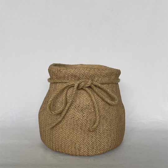 Supergreens Cordia Concrete Brown Flower Pot 29x29x28cm