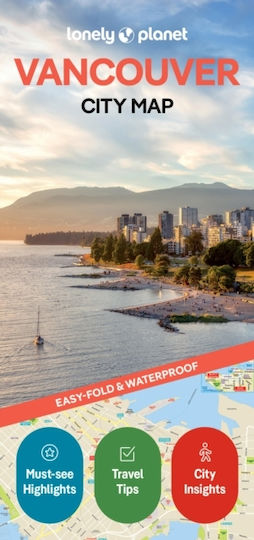 Lonely Planet Vancouver City Map - Lonely Planet Global Limited - Sheet Map, Folded