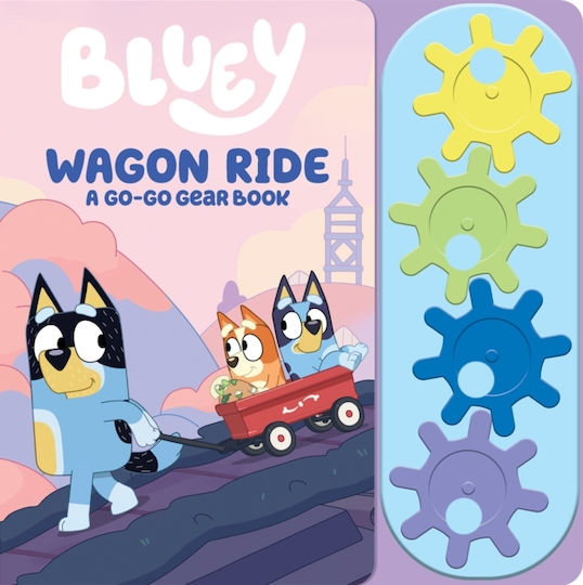 Bluey: Wagon Ride A Go-go Gear Sound Book - Phoenix International Publications, Incorporated - Board Book