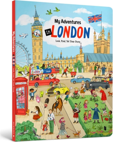 My Adventures In London. Look, Find, Tell Your Story - Artbooks Publishing House Ltd - Board Book My Adventures In London. Look, Find, Tell Your Story - Artbooks Publishing House Ltd - Board Book