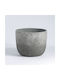Supergreens Rough Γλάστρα Τσιμεντένια Γκρί 23x23x20εκ.