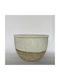 Supergreens Aelia Weave Concrete Two-Tone Flower Pot 45x45x30.3cm