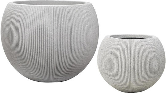 Supergreens Sand Halo Flower Pot Sand Halo 53x53x41.1cm
