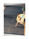 Guy Laroche Zigk Zagk Wohnzimmer Teppich Flur Sommer aus Jute Marine 60x200cm