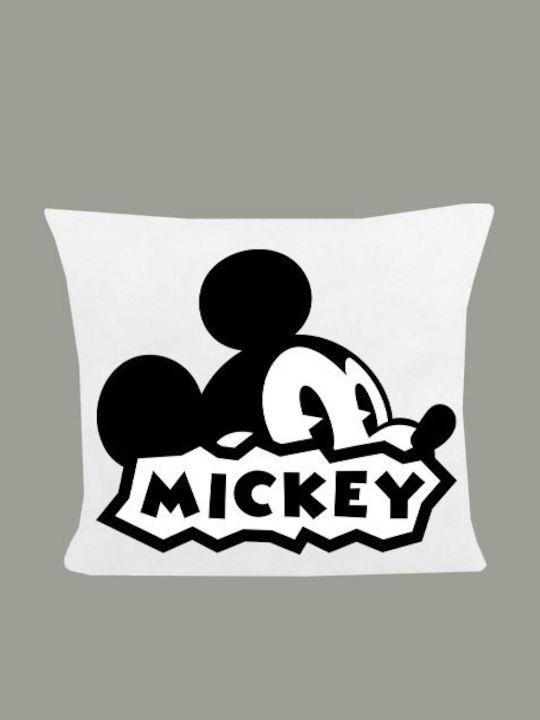 Perna Dimensiune 40x40cm Mickey Mouse Alb