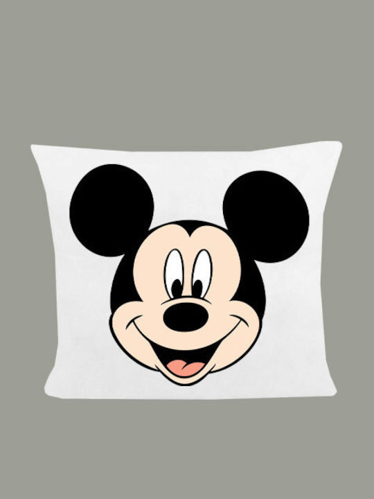 Perna Dimensiune 40x40cm Mickey Mouse Alb