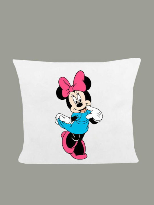 Perna Dimensiune 40x40cm Mickey Mouse Alb