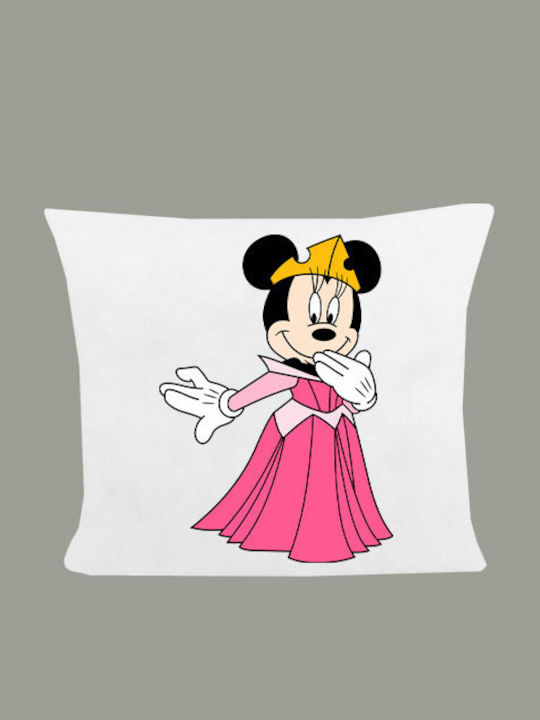 Perna Dimensiune 40x40cm Mickey Mouse Alb