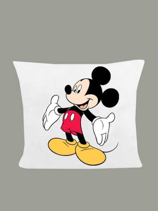 Perna Dimensiune 40x40cm Mickey Mouse Alb