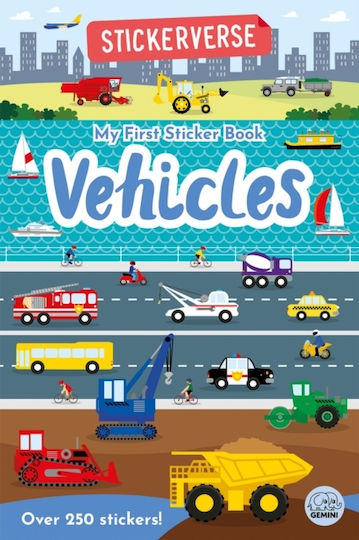 Stickerverse: My First Sticker Book Vehicles - Gemini Books Group Ltd - Paperback / Softback