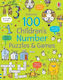 100 Children's Number Puzzles And Games - Usborne Publishing Ltd - Paperback / Softback