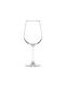 Vicrila Chateau Set of Red Glasses for White Wine and Champagne made of Glass in Red Color Goblets 520ml 6 Pieces