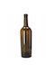 Gardenline Glas Wasserflasche mit Schraubdeckel Grün 750ml