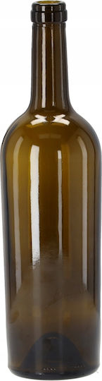 Gardenline Glas Wasserflasche mit Schraubdeckel Grün 750ml