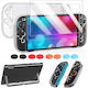 Xdcase Husă Silicon pentru Consolă Switch 2 / PC Transparentă