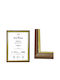 ArteLibre Wooden Photo Frame With Brown Frame
