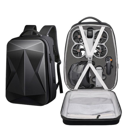 Husă de Transport pentru Bateria Telecomenzii Neagră Textilă pentru DJI Avata 360 / FPV