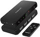 Lemorele G99 3 1 Output Hdmi Switcher 4k 60hz Hdr Hdcp2.2 Ir Remote Control Hdmi Switcher