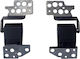 Laptop Hinges Bracket Set MSI Ms-16v6 Left & Right No Brackets Black Code 1-hng0763