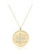 Ekan Necklace Constantine Talisman made of 14K Gold with Diamond