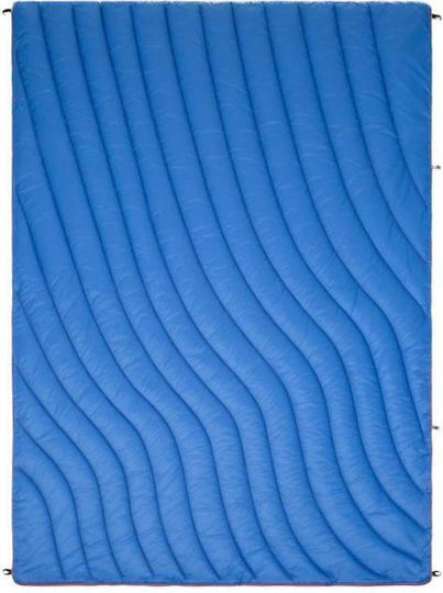 Portable Thermal Outdoor Blanket Camping Waterproof Camping Mat Style Blue 2-4