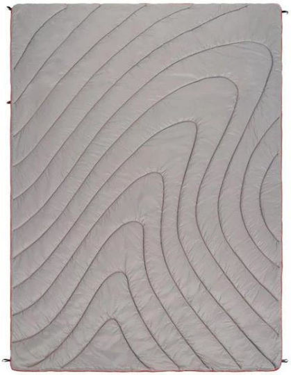 Portable Thermal Outdoor Blanket Camping Waterproof Camping Mat Style Gray 1-2