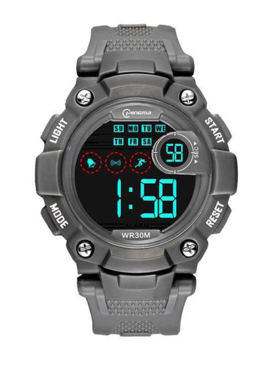 Mingrui Kids Digital Watch 45mm Gray