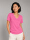 Damen T-Shirt Rosa