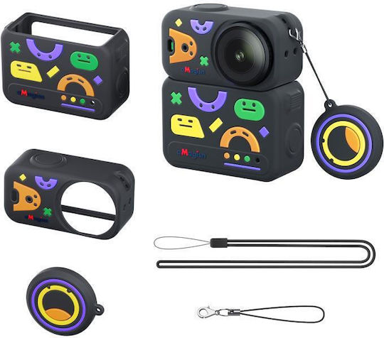 Dji Osmo Nano Amagisn Fun Pattern Θήκη Σιλικόνης 5 1 Πλήρες Προστατευτικό Κάλυμμα Κάλυμμα Φακού Μαύρο