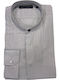 Short Sleeve Linen Shirt Gray