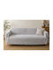 Kalogirou Home Throws Set 3 pcs Silver