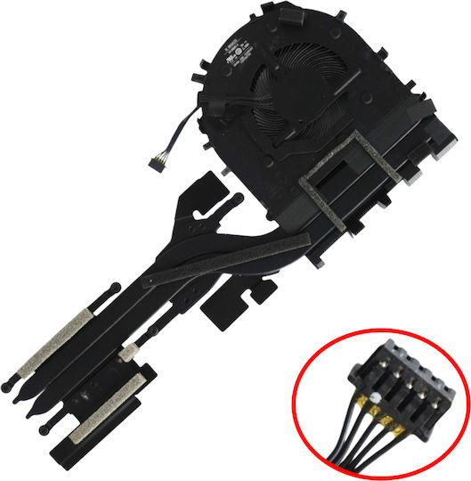 Laptop Fan CPU GPU Cooling Fan Heatsink Lenovo Thinkpad E14 Gen4 E15 Gen4 5H41B77266 5H41B77265 5Pin Code 81733