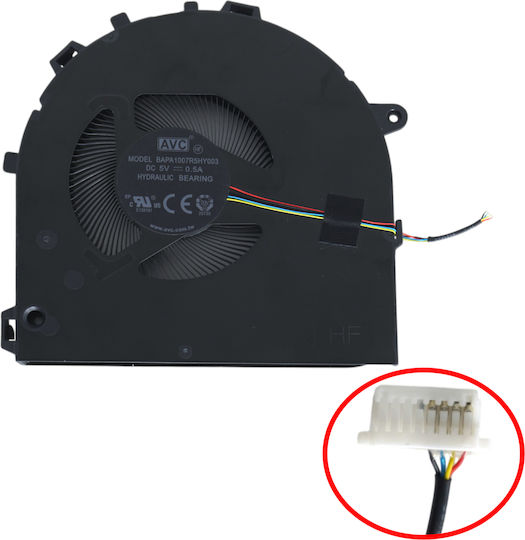 Laptop Fan Cpu Cooling Fan Lenovo Ideapad Slim 5 14irl8 14iah8 14iru9 5f10s14107 5f10s14106 Bapa1007r5hy003 Dfs5k12b159 8pin Code 81738