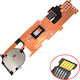 Laptop Tablet CPU Cooling Fan Lenovo Thinkpad X1 Tablet Gen 3 20KJ 20KK 01AW891 01AW892 AT148001DT0 ND65C11-17A16 AT148001DT0 Heatsink 5pin Code 81745