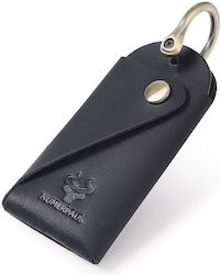 Humerpaul Hu114 Leder Schlüsselhalter Karabiner Strapazierfähige Metall Schlüsselanhänger Schwarze