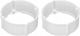 Set 2 Spacer Rings 12mm Cans