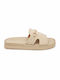 Women's Flat Sandals Beige