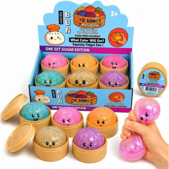 Глитър Squishy Кнедла Искрящ (Различни Видове) 1 бр