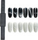 Double Cat Eye Magnet Sensopro Milano Einfaches Nageldesign