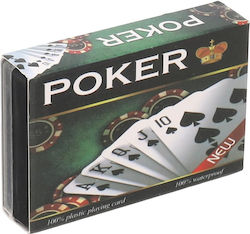Cărți de Joc Poker 100% Plastic Cutie