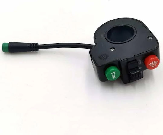 Ewheels Elektroroller-Zubehör Knopf Lichter Blinker Hupe Elektroroller