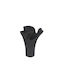 Liberta Decorative Aluminum Vase Flowra Black 30x29xH41cm