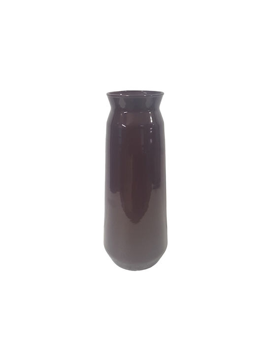 Liberta Decorative Glass Vase Marona Purple 10x...