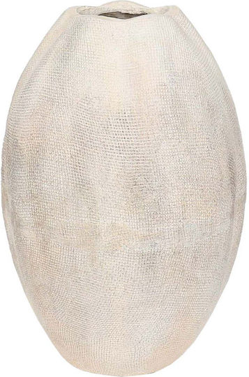 Liberta Διακοσμητικό Βάζο Thetis Μπεζ 28x28xΥ43cm