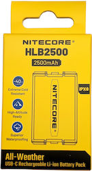 NiteCore HLB2500 Μπαταρία NiteCore HLB2500 Μπαταρία