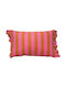 Selected by Pragmatic Față De Pernă Decorativă Stripe Roz/Maro 40x60cm