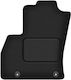 Covoraș Auto Din Velur Pentru Șofer Fiat Qubo Combivan 2008-2020 Negru