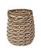 keleman Metallic White Lantern 21x21x22cm
