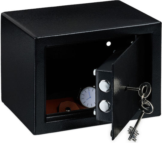 Relaxdays Safe with Key L17xW23xH17cm Weight 3.7kg