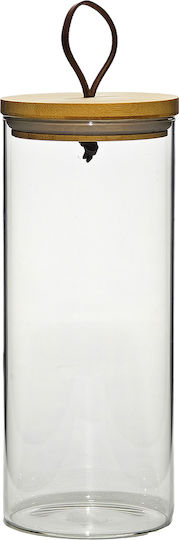 ArteLibre General Use Glass Jar with Lid Transparent 8.5x8.5cm